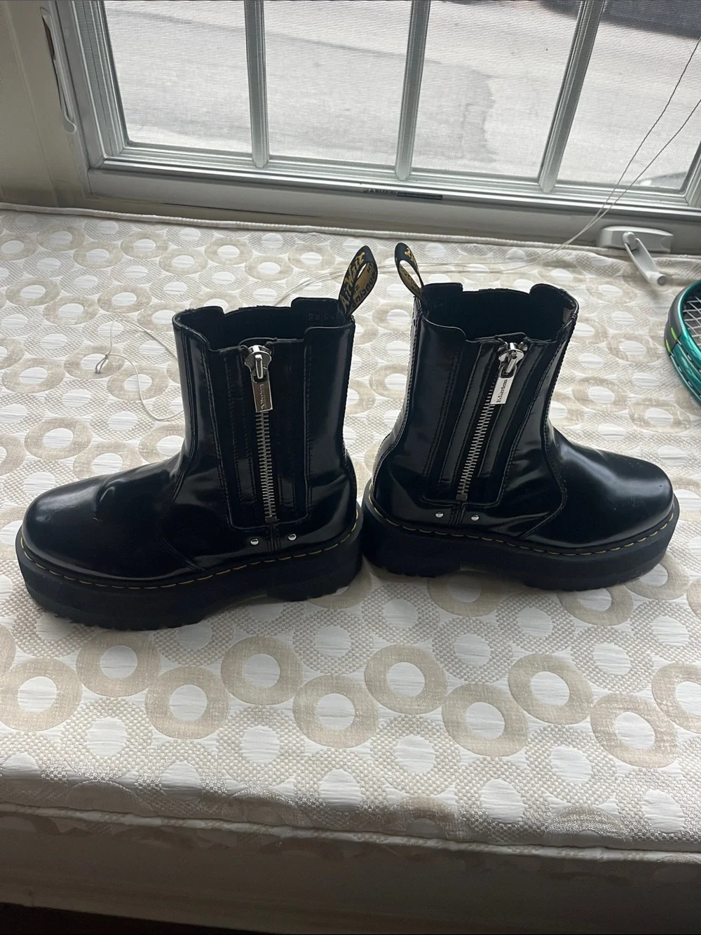 Dr. Martens - Size 8 - 2976 Max Leather Platform Chelsea Boots